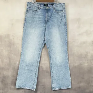 Banana Republic High-Rise Relaxed Bootcut Jeans Womens 33 Long Minimal Preppy‎ thumbnail 14