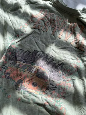 Tour Graphic Tee Green Size M thumbnail 5
