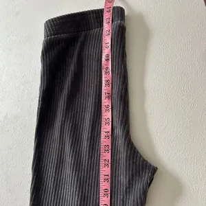 Aerie Ribbed Velour Flare Pants Gray Size M | Cozy Lounge Athleisure thumbnail 6
