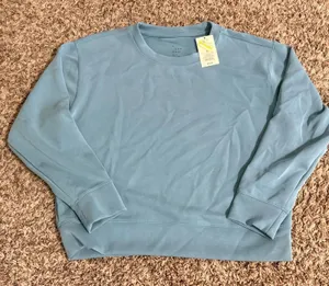 A New Day Blue Crewneck - M thumbnail 1