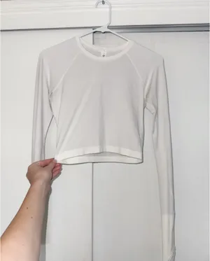 White Lululemon Swiftly Tech Long Sleeve thumbnail 5