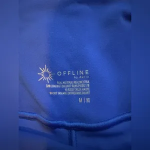 Aerie Offline blue leggings size M thumbnail 4