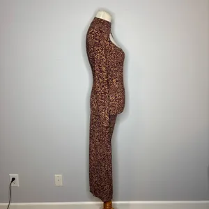ASTR The Label - Brown Leighton Midi Dress thumbnail 3