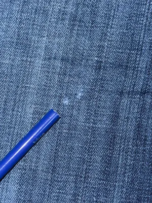 7 For All Mankind Dojo Low Rise Trouser Flare Leg Jeans 28 (30x30) USA Made flaw thumbnail 5