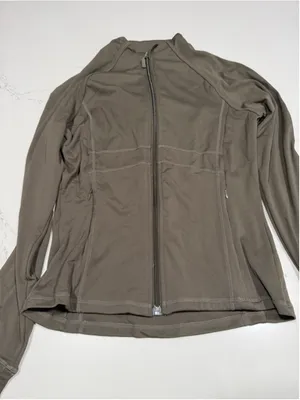 NEW Zip Up Jackets Yoga Gym Top Running Workout Jackets S thumbnail 4