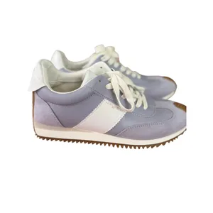 J/Slides NYC Lavender Retro Sneakers Women's 7.5 Gum Sole Mixed Media thumbnail 3