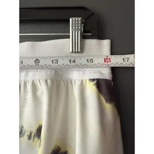 Lululemon White Tie-Dye Athletic Skort with Inner Shorts thumbnail 2