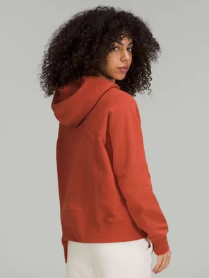 Lululemon • Loungeful Hoodie in Red Rock burnt orange pullover sweatshirt thumbnail 8