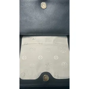 Tory Burch Robinson Black Saffiano‎ Leather Chain Flap Crossbody Shoulder Bag thumbnail 8