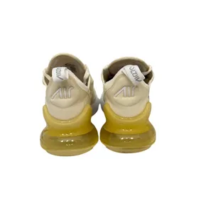 Nike Shoes Air Max 270 Coconut Milk Saturn Gold Sneakers Size Women's 5 thumbnail 4