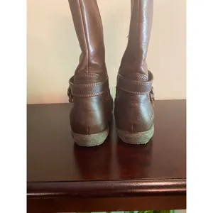 mid calf riding boots size 5 thumbnail 4