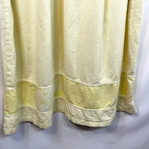 VTG Quacker Factory XL Nightgown‎ Yellow Embroidered Butterfly Cottagecore 411 thumbnail 14
