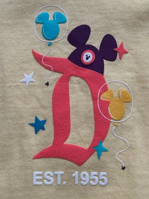 Disney Resort adult spirit Jersey Yellow long sleeve small thumbnail 3