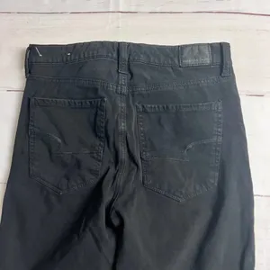 American Eagle Outfitters Women's Distressed Black Skinny Jeans Sz 4 thumbnail 4