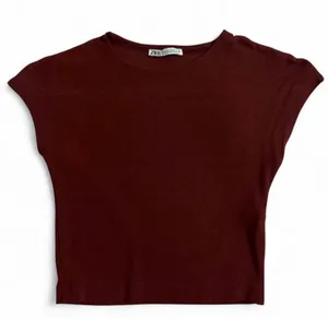 Burgundy Zara Baby Tee thumbnail 1