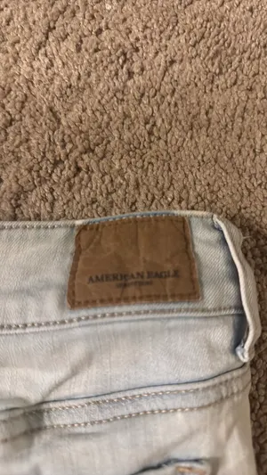 Light Wash American Eagle Shorts thumbnail 2