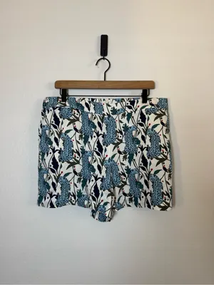 Boden Shorts in Sierra Blue Jaguar Print thumbnail 2