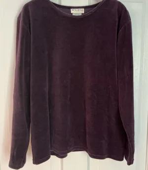 Rosanna Top Purple Size L thumbnail 1