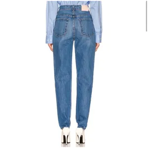 NWT MOTHER Mother Snacks! JeansBlue Denim High Waisted Twizzy‎ Skimp Sz 29 $198 thumbnail 4