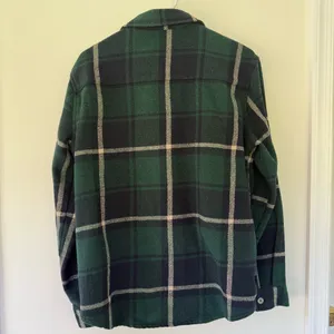 PacSun PS/LA Green & Navy Plaid Wool-Blend Shacket Size M/L thumbnail 7
