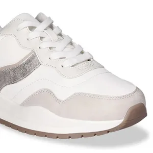 Time and Tru Womens Chunky Jogger‎ Sneakers Size 8 Tan Lace Up Cushioned Modern thumbnail 6
