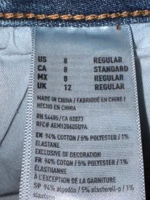 American Eagle High Rise Slim Jeans Distressed Women’s 8 thumbnail 9