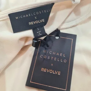 Michael Costello x REVOLVE Bowery Maxi Dress in Cream Small thumbnail 8