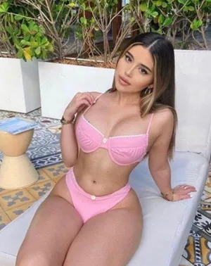 Tiger Mist Pink Floral Bikini Bottoms thumbnail 1