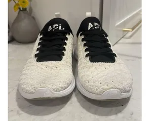 APL Women's 7 White Black Techloom Phantom W Sneakers Shoes Gym Athletic Lifting thumbnail 2
