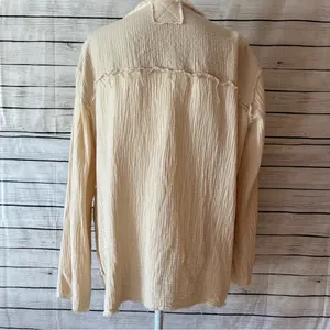 POL Gauze Style Jacket with Boho Charm thumbnail 9