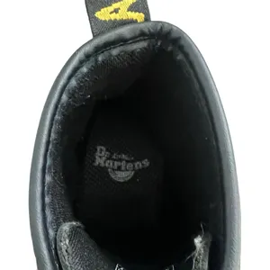 Doc Dr. Martens Awley 6 in 8-Eye Black Leather Combat Boots sz 9 Women's 8 Men's thumbnail 7