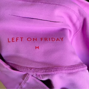 Left On Friday Super Moves 7/8 Tights Leggings Vibrant Lilac Purple thumbnail 3