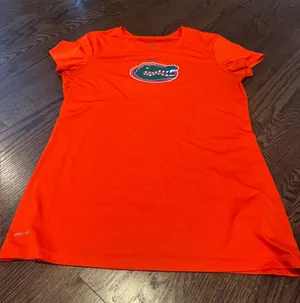 Nike Dri-FIT Bright Orange Gator Florida Tee thumbnail 1