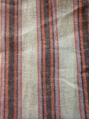Rails Red Pink Linen Stripe Short Sleeve Blouse Top Size XS thumbnail 10