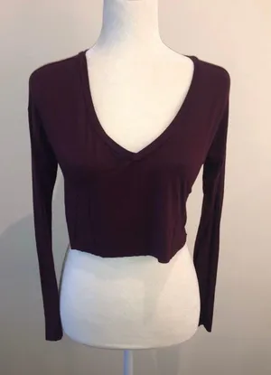 American Eagle nwot self cropped tee thumbnail 1