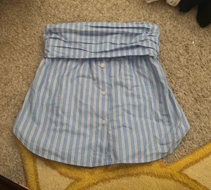 ZARA Strapless Top thumbnail 1