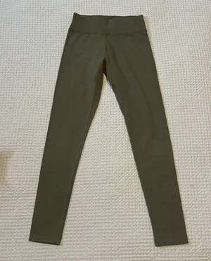 Aerie Olive Green Leggings thumbnail 1