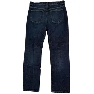 J.Crew RE-96 Straight Jeans Womens 29 Blue Denim High Rise IDG '96 Rigid Classic thumbnail 3