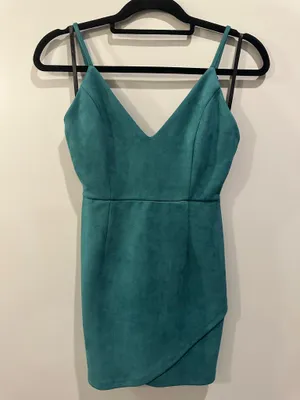 Revolve Superdown Carrie Mini Dress Suede thumbnail 3