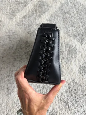 BCBGeneration Classic Black Baguette Shoulder Bag Y2K thumbnail 5