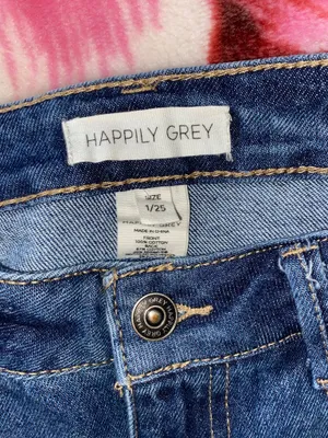 Happily Grey Denim Shorts thumbnail 4