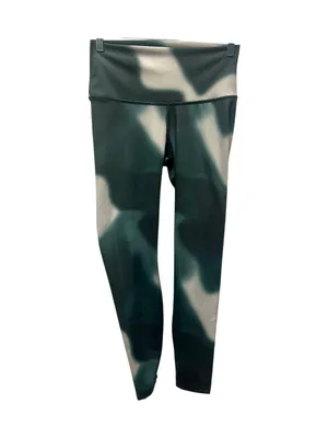 Nike Dri-Fit High-Rise Leggings in Black and Cream thumbnail 2