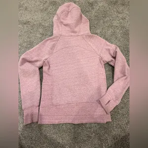 Lululemon Full Zip Scuba Hoodie - Pink Light Cotton Fleece thumbnail 3