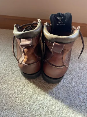 American Eagle Dakota 90s Brown Leather Boots thumbnail 2