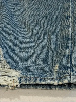 Garage Clothing Vintage Straight Jeans Women’s Sz 01/25 Distressed Raw Hem thumbnail 4