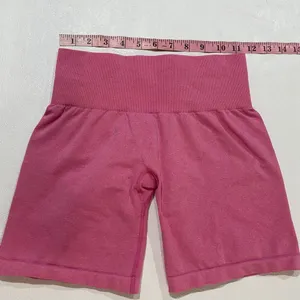 NVGTN Pink Seamless Biker Shorts Size S High Waisted Gym Activewear thumbnail 5
