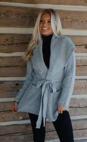 These Three Boutique Grey sweater thumbnail 2