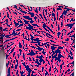 Lilly Pulitzer Alessia Did You Catch Dress Sz XXS Preppy Coastal Resort Pima thumbnail 8
