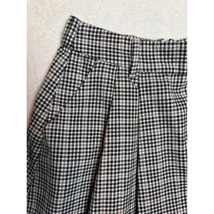 Hollister Ultra High-Rise Houndstooth Plaid Skort y2k preppy Academia thumbnail 2