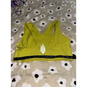 Free People Green Honeydew Sports Bra thumbnail 5